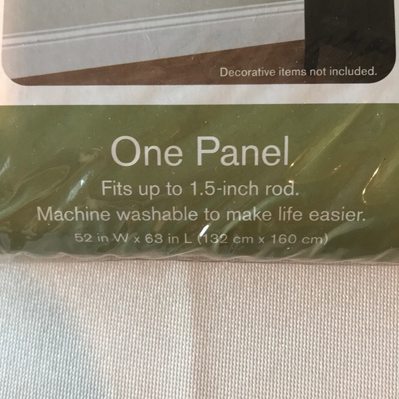 Semi-sheer open weave panels - Picture 3 of 4